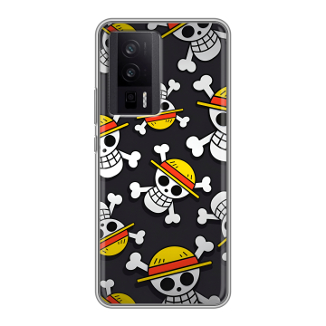 Силиконовый чехол на XIaomi Poco F5 Pro с принтом One Piece Ван Пис Силиконовый чехол на XIaomi Poco F5 Pro с принтом One Piece Ван Пис