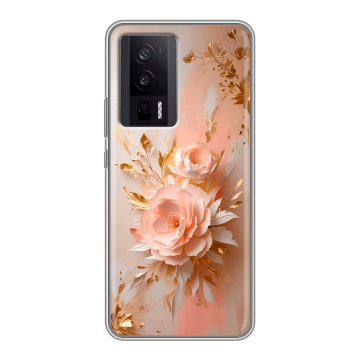 Силиконовый чехол на XIaomi Poco F5 Pro с принтом женский Силиконовый чехол на XIaomi Poco F5 Pro с принтом женский