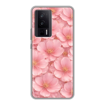 Силиконовый чехол на XIaomi Poco F5 Pro с принтом женский Силиконовый чехол на XIaomi Poco F5 Pro с принтом женский