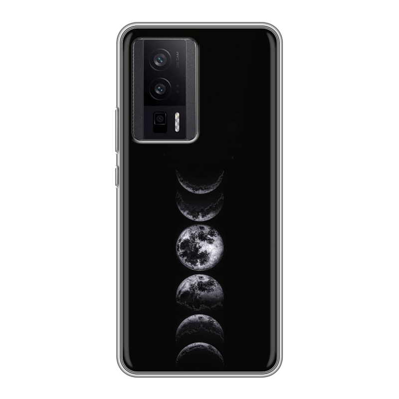 Силиконовый противоударный чехол на XIaomi Poco F5 Pro с принтом женский Силиконовый противоударный чехол на XIaomi Poco F5 Pro с принтом женский