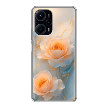 Силиконовый чехол на XIaomi Poco F5 с принтом Женский Силиконовый чехол на XIaomi Poco F5 с принтом Женский
