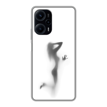 Силиконовый чехол на XIaomi Poco F5 с принтом Силуэт Силиконовый чехол на XIaomi Poco F5 с принтом Силуэт