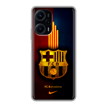 Силиконовый чехол на XIaomi Poco F5 с принтом Барселона Barcelona Силиконовый чехол на XIaomi Poco F5 с принтом Барселона Barcelona