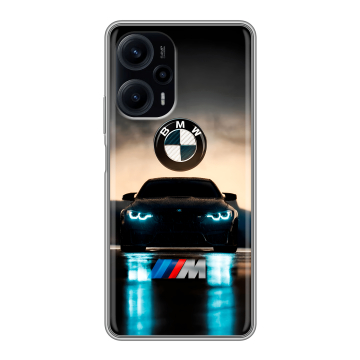 Силиконовый чехол на XIaomi Poco F5 с принтом БМВ BMW