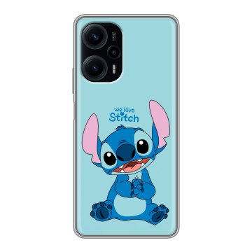 Силиконовый чехол на XIaomi Poco F5 с принтом Лило и Стич Силиконовый чехол на XIaomi Poco F5 с принтом Лило и Стич