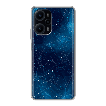 Силиконовый чехол на XIaomi Poco F5 с принтом Космос звезды Силиконовый чехол на XIaomi Poco F5 с принтом Космос звезды