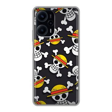 Силиконовый чехол на XIaomi Poco F5 с принтом One Piece Ван Пис Силиконовый чехол на XIaomi Poco F5 с принтом One Piece Ван Пис
