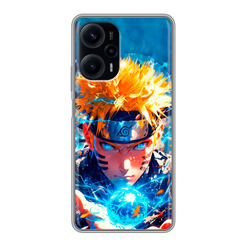 Силиконовый чехол на XIaomi Poco F5 с принтом Аниме Наруто Naruto Силиконовый чехол на XIaomi Poco F5 с принтом Аниме Наруто Naruto