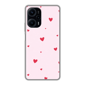Силиконовый чехол на XIaomi Poco F5 с принтом для девочек