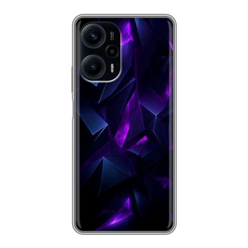 Силиконовый чехол на XIaomi Poco F5 с принтом Абстракиция Силиконовый чехол на XIaomi Poco F5 с принтом Абстракиция