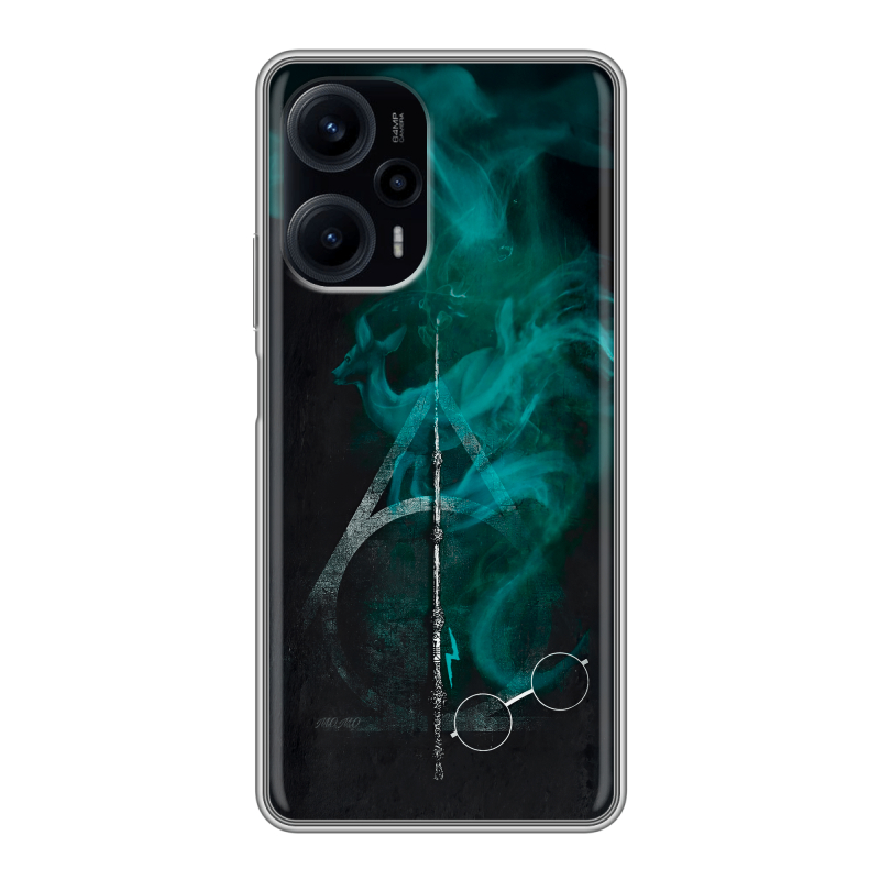 Силиконовый противоударный чехол на XIaomi Poco F5 с принтом Гарри Поттер Harry Potter Силиконовый противоударный чехол на XIaomi Poco F5 с принтом Гарри Поттер Harry Potter