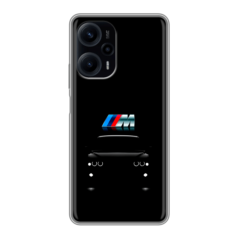 Силиконовый чехол на XIaomi Poco F5 с принтом БМВ BMW Силиконовый чехол на XIaomi Poco F5 с принтом БМВ BMW