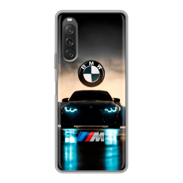 Силиконовый чехол на Sony Xperia 10 V с принтом БМВ BMW