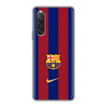 Силиконовый чехол на Sony Xperia 10 V с принтом Барселона Barcelona