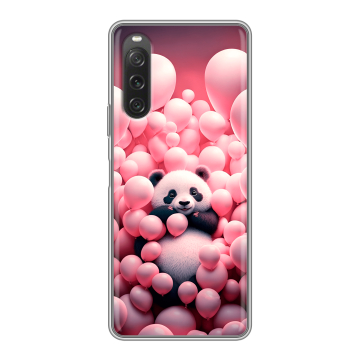 Силиконовый чехол на Sony Xperia 10 V с принтом Панда