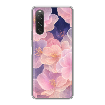 Силиконовый чехол на Sony Xperia 10 V с принтом женский Силиконовый чехол на Sony Xperia 10 V с принтом женский