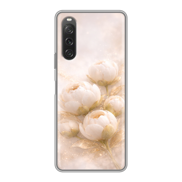 Силиконовый чехол на Sony Xperia 10 V с принтом женский