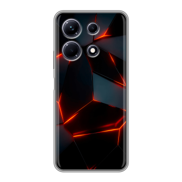 Силиконовый чехол на Infinix Note 30 с принтом Яркие абстракции Силиконовый чехол на Infinix Note 30 с принтом Яркие абстракции