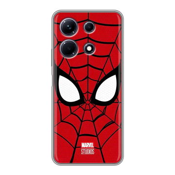 Силиконовый чехол на Infinix Note 30 с принтом человек паук spiderman
