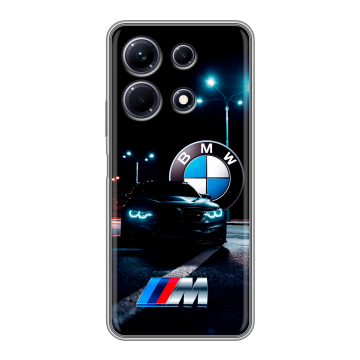 Силиконовый чехол на Infinix Note 30 с принтом БМВ BMW