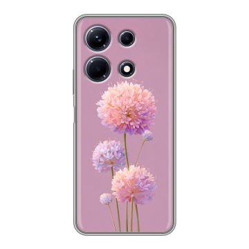 Силиконовый чехол на Infinix Note 30 с принтом Цветы Силиконовый чехол на Infinix Note 30 с принтом Цветы