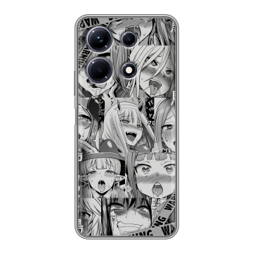 Силиконовый чехол на Infinix Note 30 с принтом Ahegao Ахегао Аниме Силиконовый чехол на Infinix Note 30 с принтом Ahegao Ахегао Аниме
