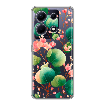 Силиконовый чехол на Infinix Note 30 с принтом женский Силиконовый чехол на Infinix Note 30 с принтом женский