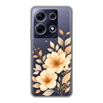 Силиконовый чехол на Infinix Note 30 с принтом для девушки Силиконовый чехол на Infinix Note 30 с принтом для девушки