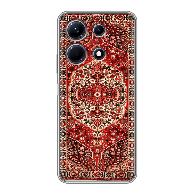 Силиконовый противоударный чехол на Infinix Note 30 с принтом Ковер Силиконовый противоударный чехол на Infinix Note 30 с принтом Ковер