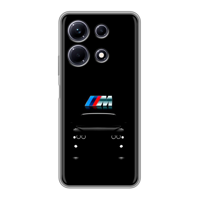 Силиконовый чехол на Infinix Note 30 с принтом БМВ BMW Силиконовый чехол на Infinix Note 30 с принтом БМВ BMW