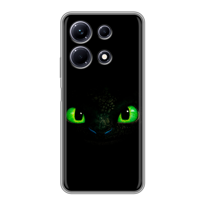 Силиконовый чехол на Infinix Note 30 с принтом Как приручить дракона Силиконовый чехол на Infinix Note 30 с принтом Как приручить дракона