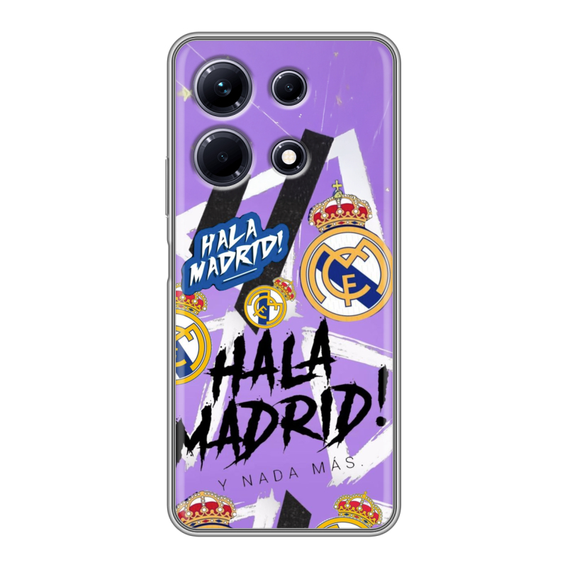 Силиконовый чехол на Infinix Note 30 с принтом Real Madrid Реал Мадрид Силиконовый чехол на Infinix Note 30 с принтом Real Madrid Реал Мадрид