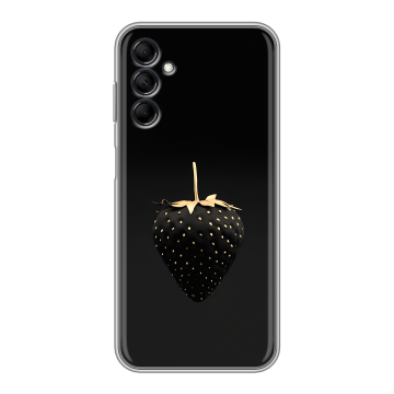 Силиконовый чехол на Samsung Galaxy M14 5G с принтом Черная клубника Силиконовый чехол на Samsung Galaxy M14 5G с принтом Черная клубника