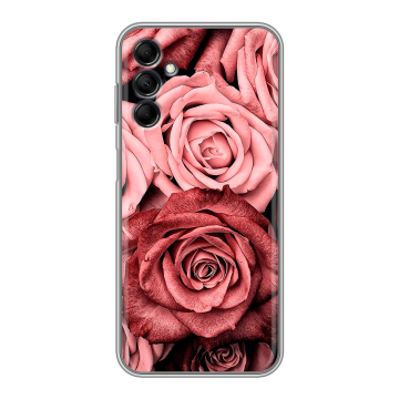 Силиконовый чехол на Samsung Galaxy M14 5G с принтом Цветы розы Силиконовый чехол на Samsung Galaxy M14 5G с принтом Цветы розы