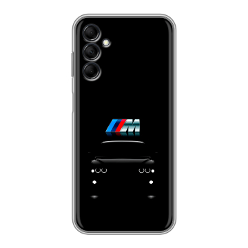 Силиконовый чехол на Samsung Galaxy M14 5G с принтом БМВ BMW Силиконовый чехол на Samsung Galaxy M14 5G с принтом БМВ BMW
