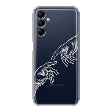 Силиконовый чехол на Samsung Galaxy M14 5G с принтом Сотворение мира
