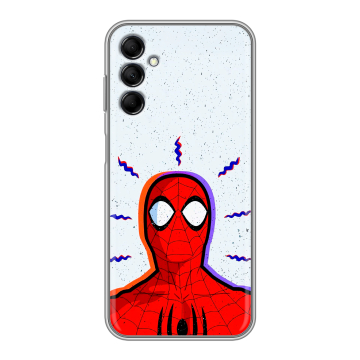 Силиконовый чехол на Samsung Galaxy M14 5G с принтом Spiderman Человек паук