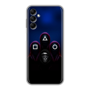 Силиконовый чехол на Samsung Galaxy M14 5G с принтом Игра Кальмара