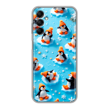 Силиконовый чехол на Samsung Galaxy M14 5G с принтом Новый год