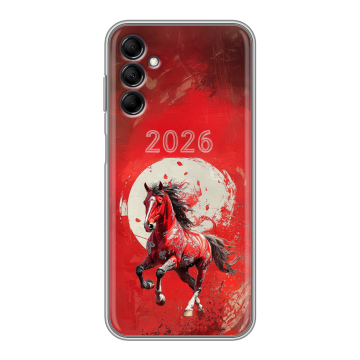 Силиконовый чехол на Samsung Galaxy M14 5G с принтом Новый год