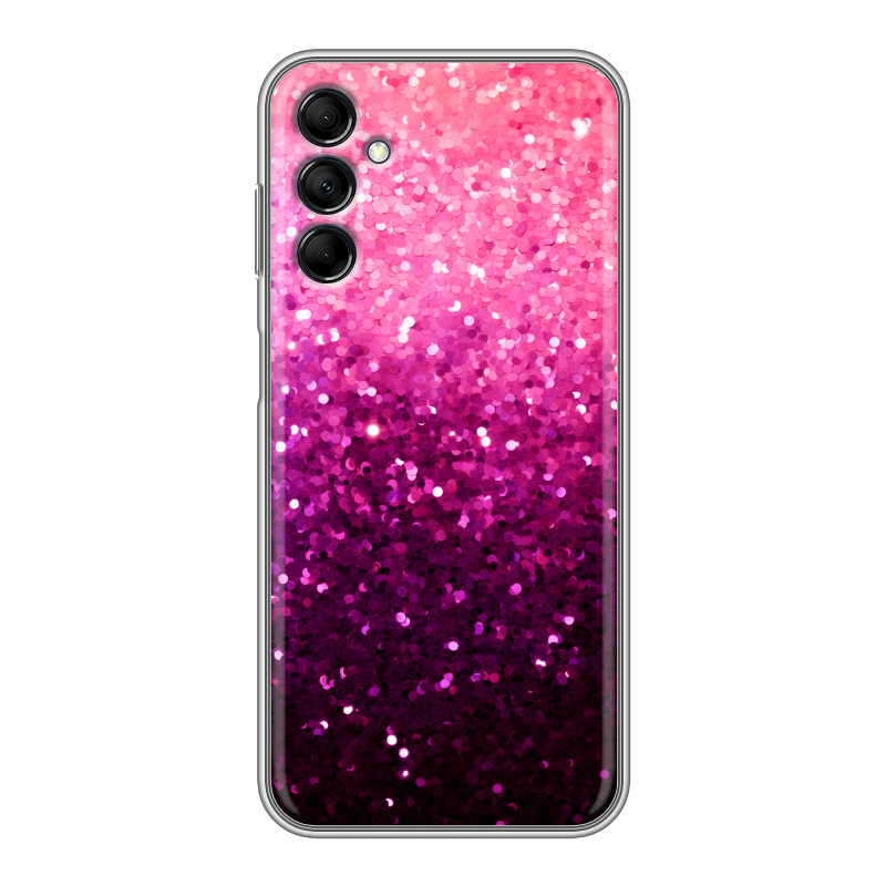 Силиконовый чехол на Samsung Galaxy M14 5G с принтом Блестки Силиконовый чехол на Samsung Galaxy M14 5G с принтом Блестки