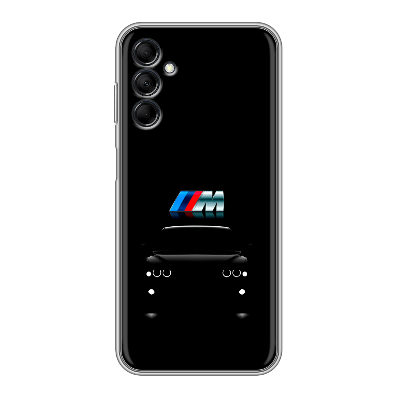 Силиконовый чехол на Samsung Galaxy M14 5G с принтом БМВ BMW Силиконовый чехол на Samsung Galaxy M14 5G с принтом БМВ BMW