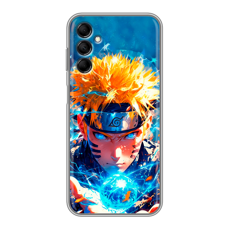 Силиконовый противоударный чехол на Samsung Galaxy M14 5G с принтом Аниме Наруто Naruto Силиконовый противоударный чехол на Samsung Galaxy M14 5G с принтом Аниме Наруто Naruto