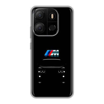 Силиконовый чехол на Tecno Pop 7 с принтом БМВ BMW Силиконовый чехол на Tecno Pop 7 с принтом БМВ BMW