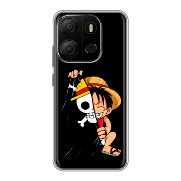 Силиконовый чехол на Tecno Pop 7 с принтом One Piece Ван Пис Силиконовый чехол на Tecno Pop 7 с принтом One Piece Ван Пис