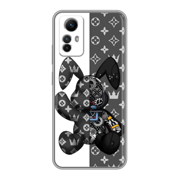 Силиконовый чехол на Xiaomi RedMi Note 12S с принтом Луи робот