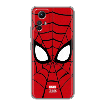Силиконовый чехол на Xiaomi RedMi Note 12S с принтом человек паук spiderman