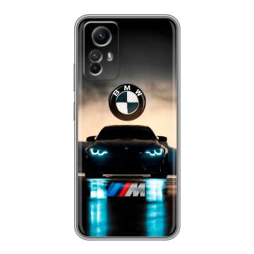 Силиконовый чехол на Xiaomi RedMi Note 12S с принтом БМВ BMW