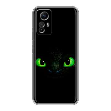 Силиконовый чехол на Xiaomi RedMi Note 12S с принтом Как приручить дракона