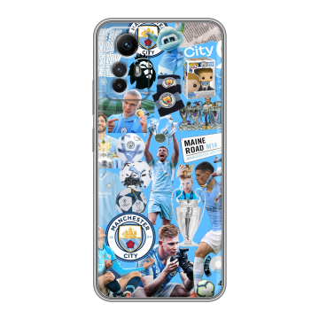 Силиконовый чехол на Xiaomi RedMi Note 12S с принтом Man City Манчестер Сити Силиконовый чехол на Xiaomi RedMi Note 12S с принтом Man City Манчестер Сити